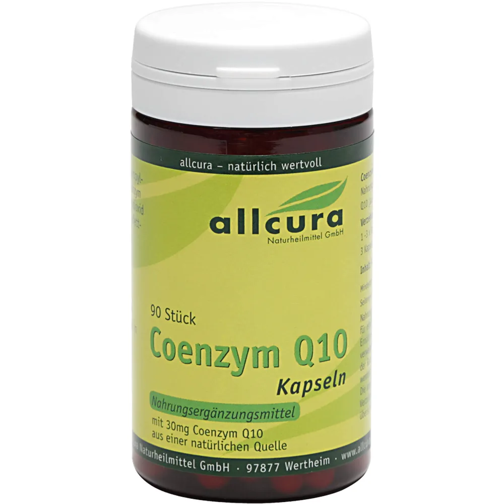 Coenzym Q10 Kapseln a 30 mg 90 St