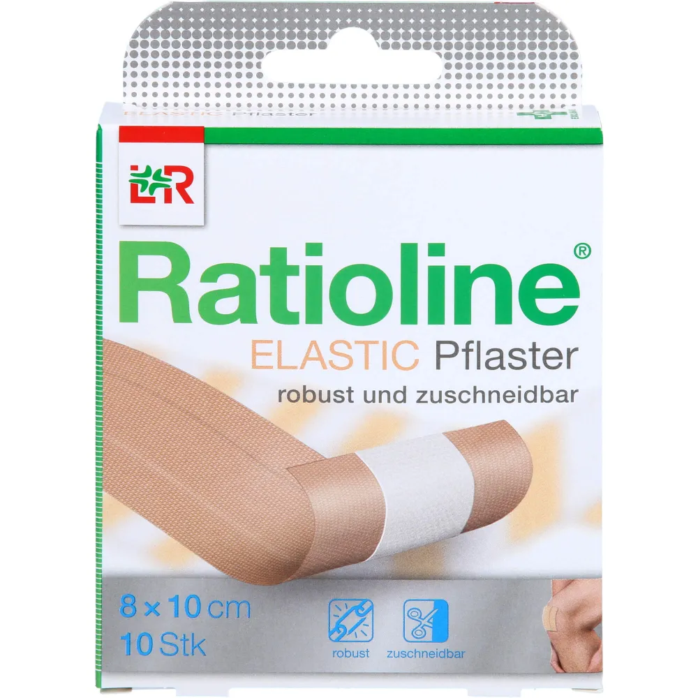 Ratioline elastic Wundschnellverband 8 cmx1 m 1 St