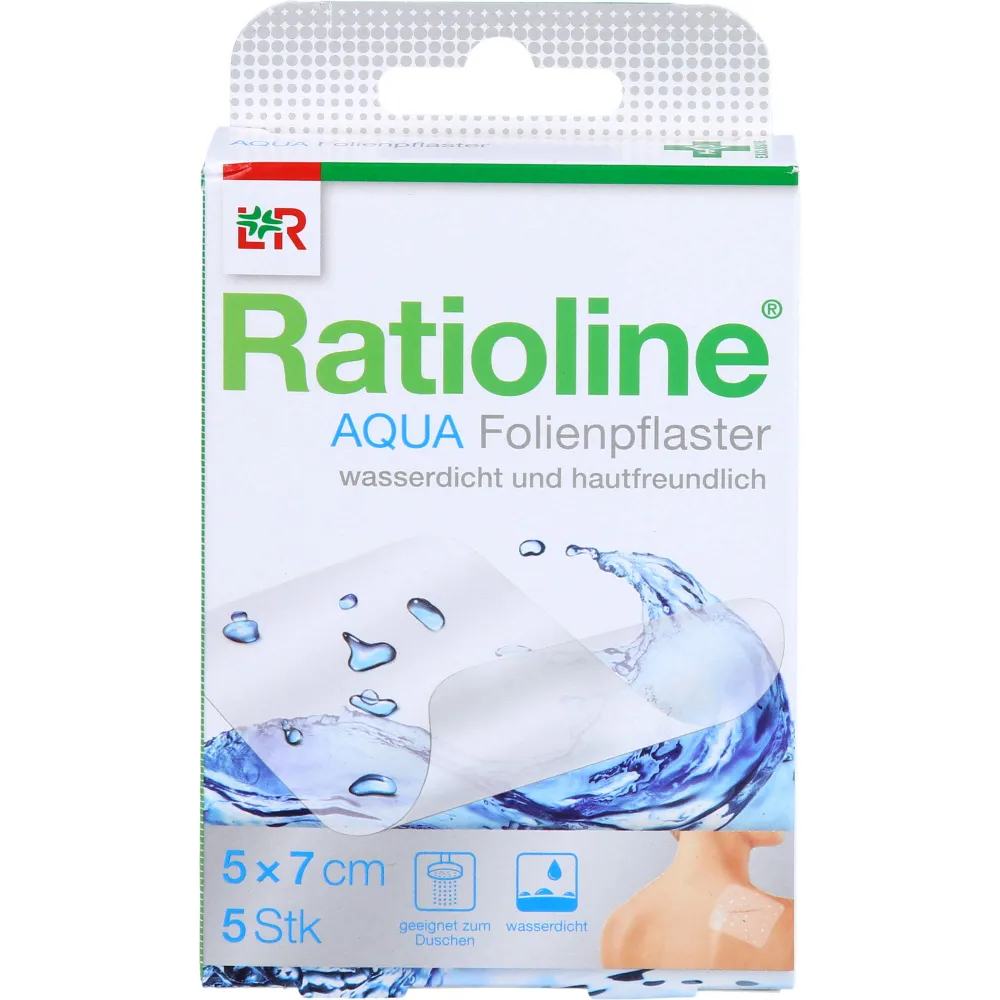 Ratioline aqua Duschpflaster 5x7 cm 5 St