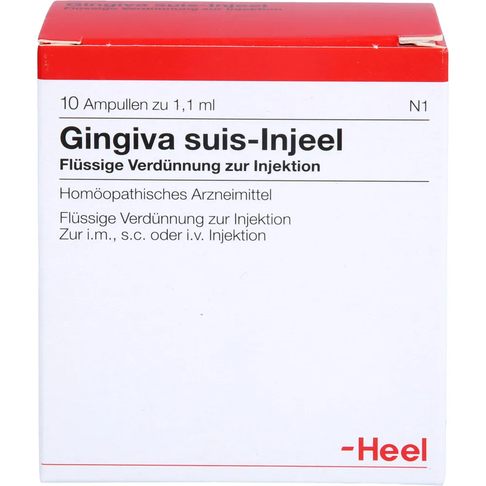 Gingiva Suis Injeel Ampullen 10 St