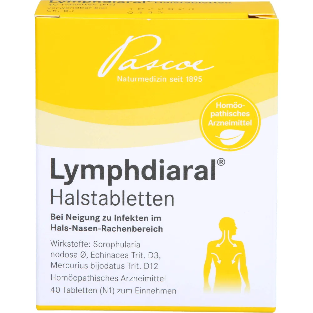 Lymphdiaral Halstabletten 40 St