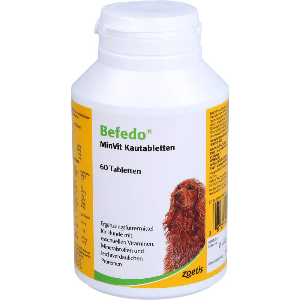 Befedo MinVit Kautabletten f.Hunde 60 St