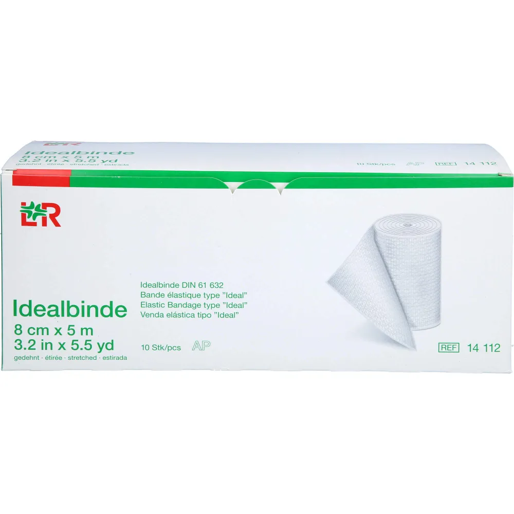 Idealbinde Lohmann 8 cmx5 m m.Schlingk. 10 St