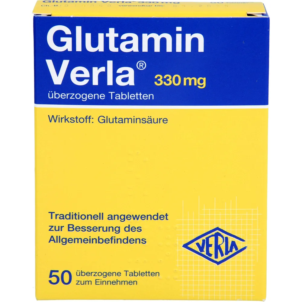 Glutamin Verla überzogene Tabletten 50 St