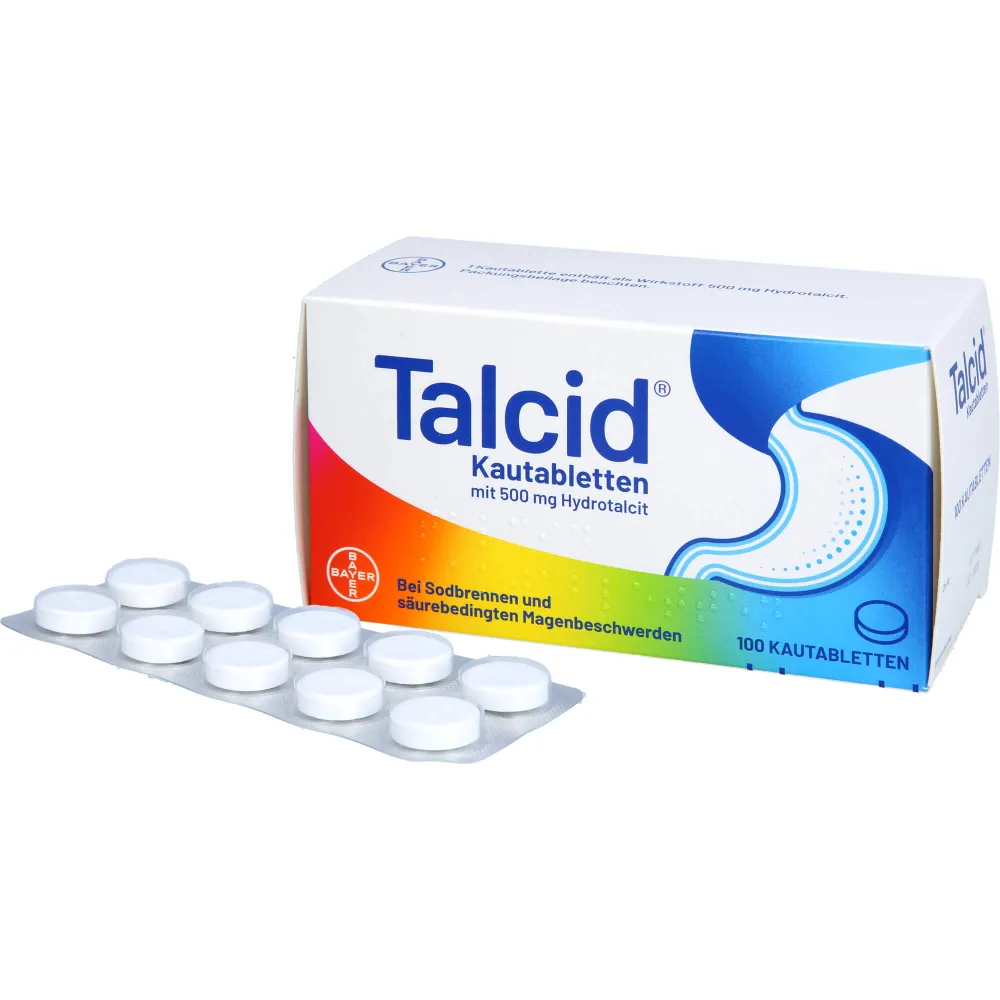 Talcid Kautabletten 100 St