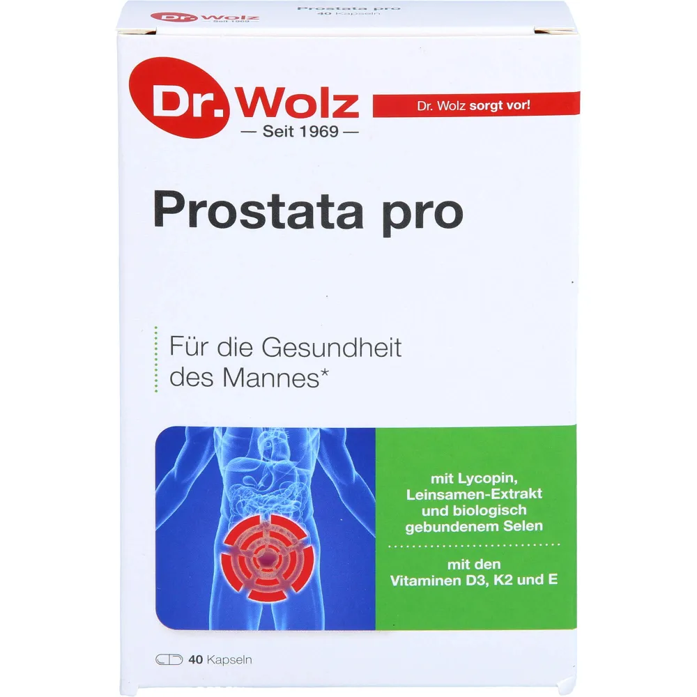 Prostata Pro Dr.Wolz Kapseln 40 St
