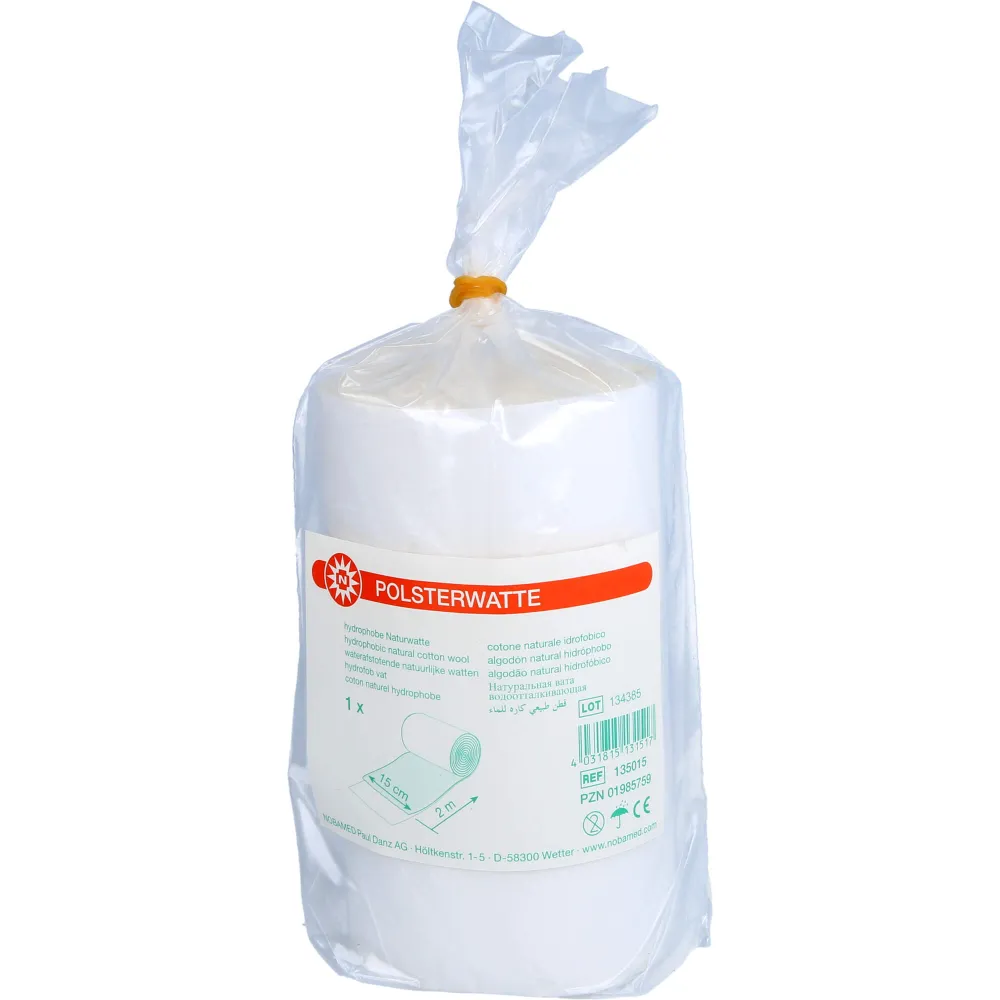 Polsterwatte gerollt 15 cmx2 m 1 St