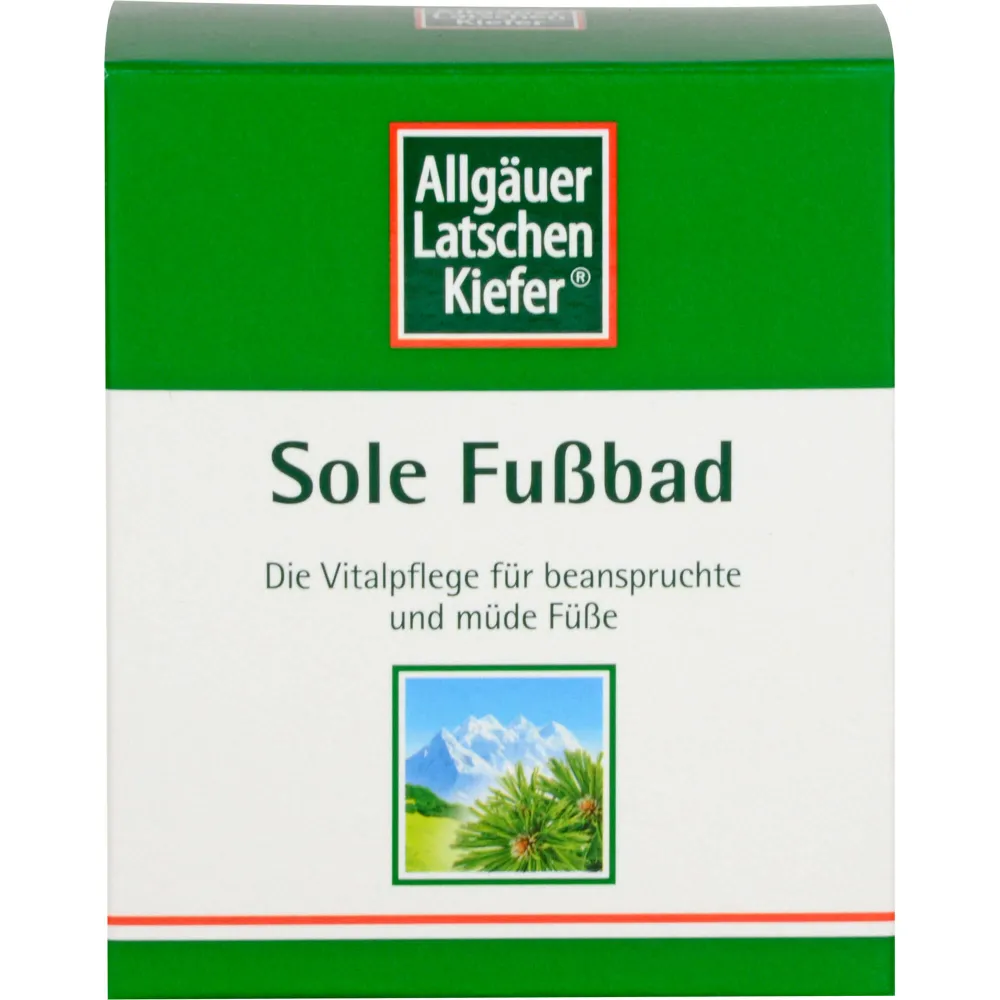 Allgäuer Latschenk. Sole Fußbad 100 g