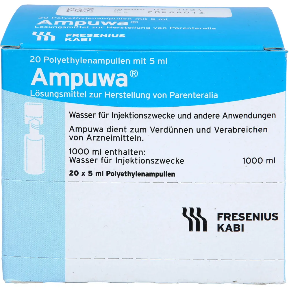 Ampuwa Plastikampullen Injektions-/Infusionslsg. 100 ml