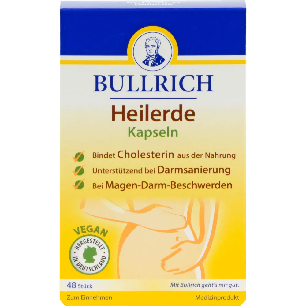 Bullrich Heilerde Kapseln 48 St