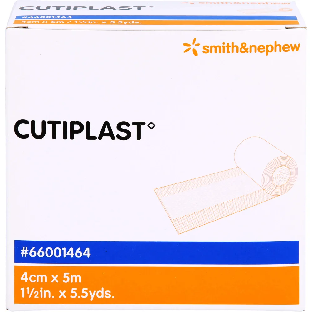 Cutiplast 4 cmx5 m Wundverband im Spender 1 P