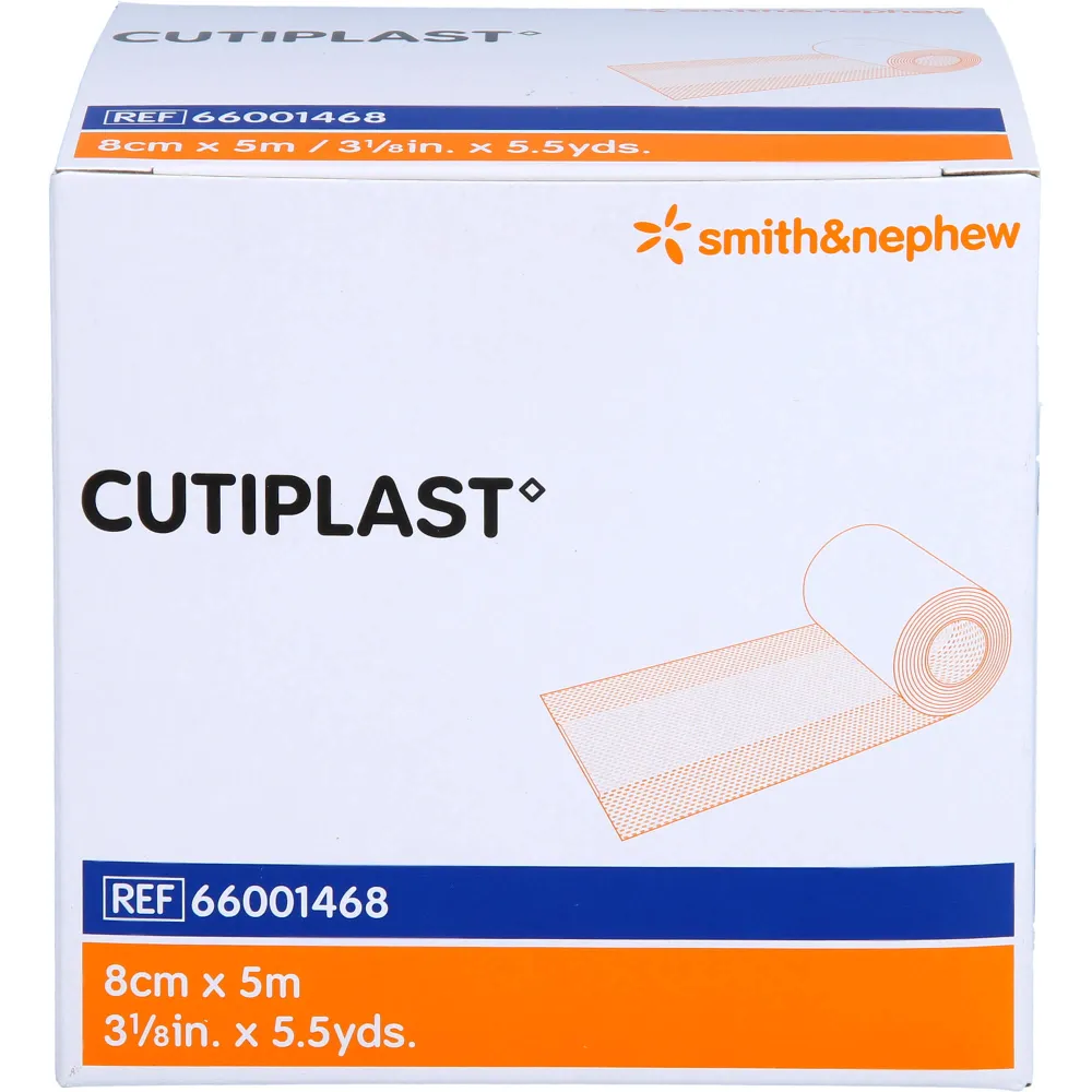 Cutiplast 8 cmx5 m Wundverband im Spender 1 P