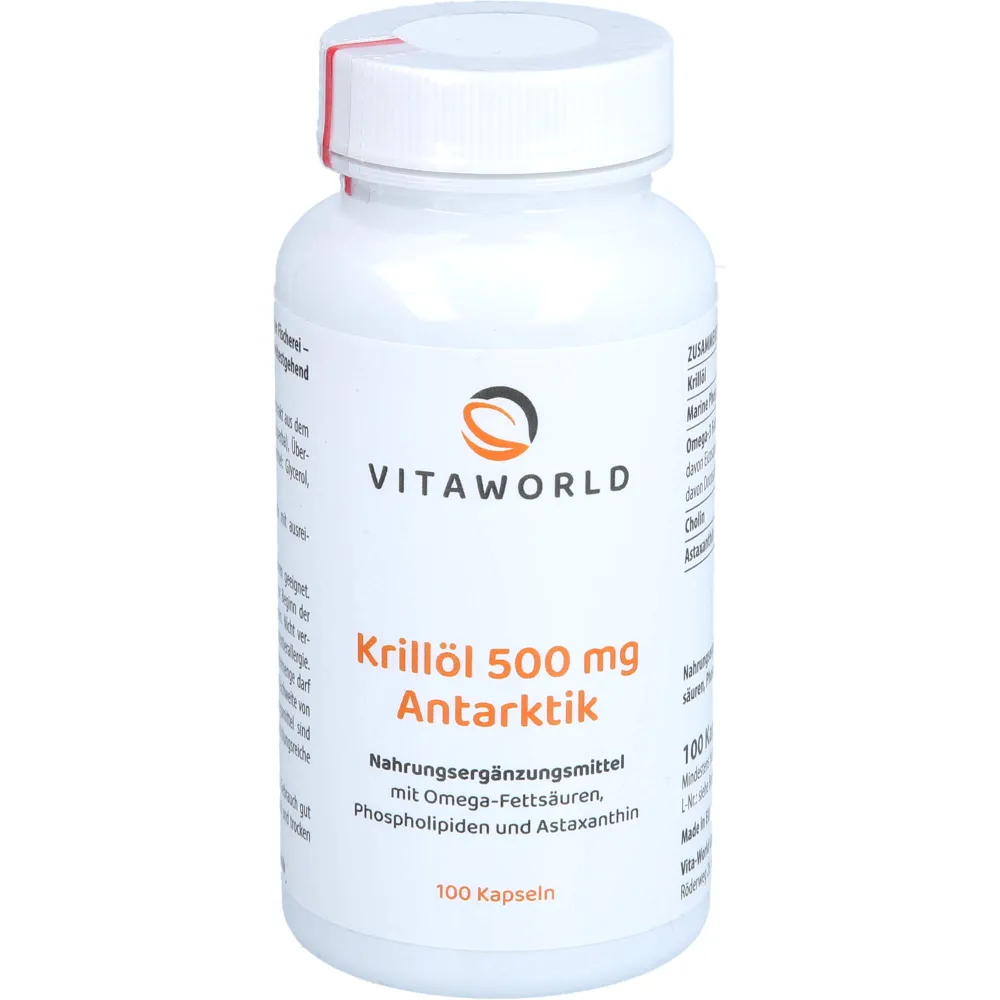 Krillöl 500 mg Antarktik Kapseln 100 St