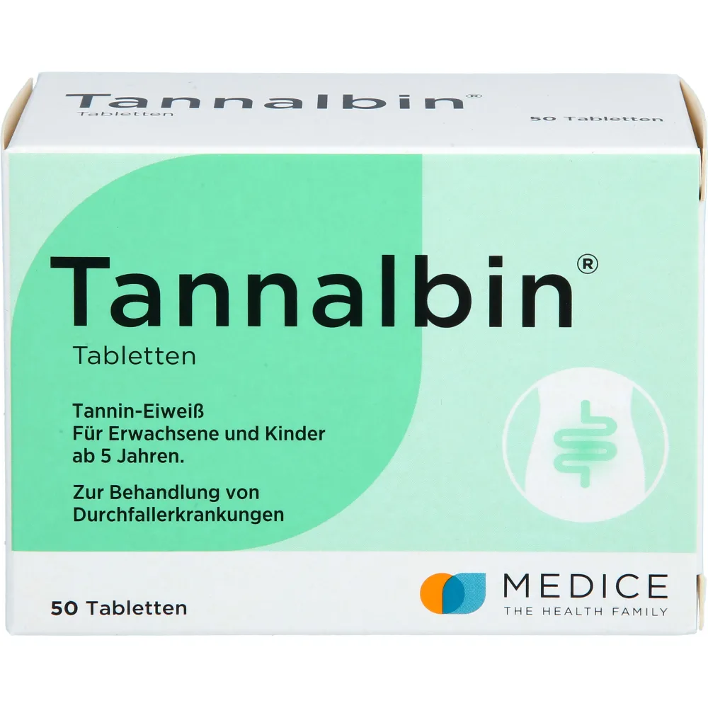 Tannalbin Tabletten 50 St