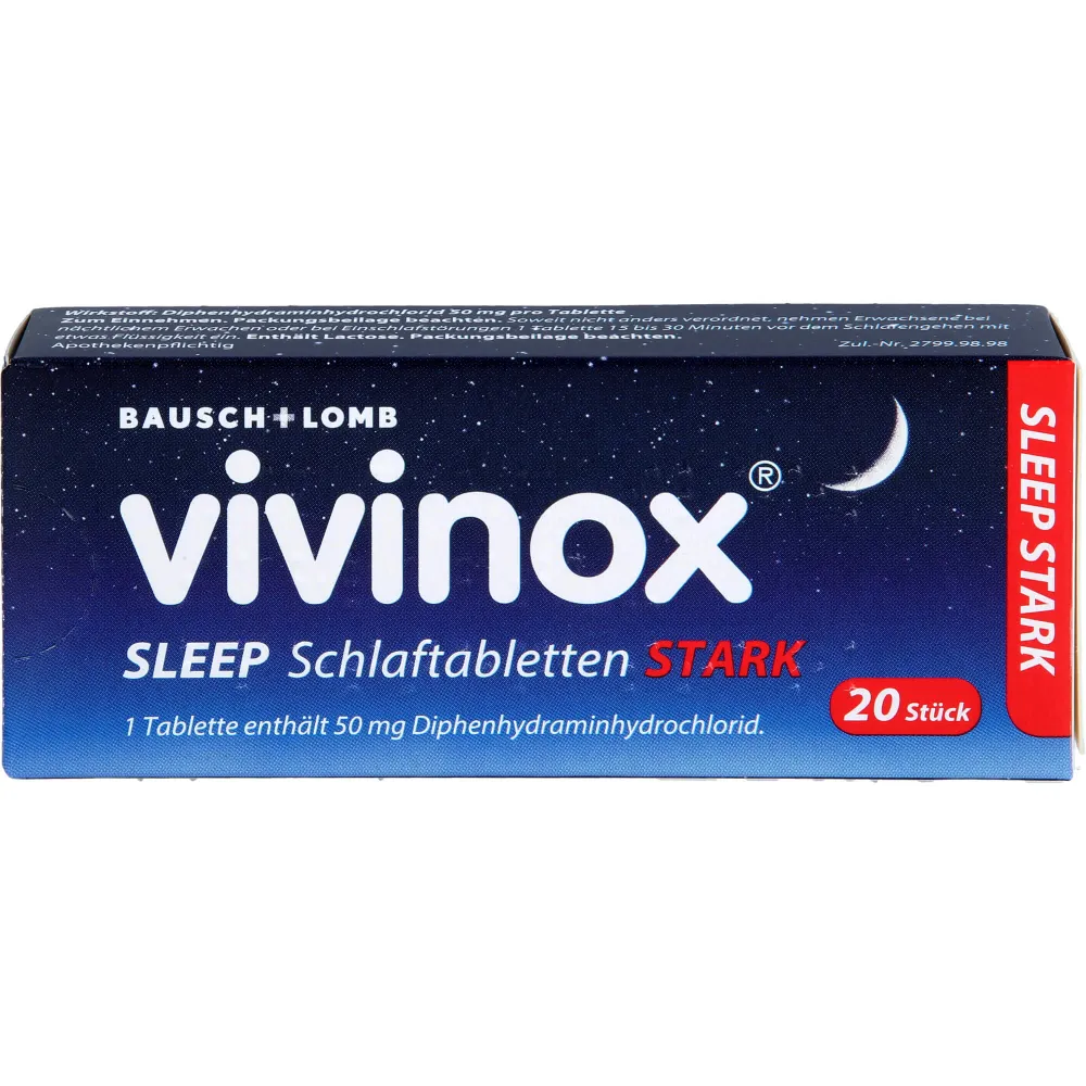 Vivinox Sleep Schlaftabletten stark 20 St