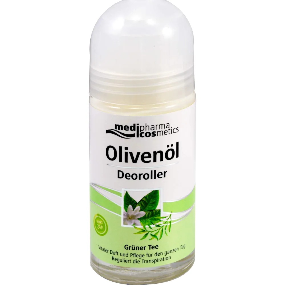 Olivenöl Deoroller grüner Tee 50 ml