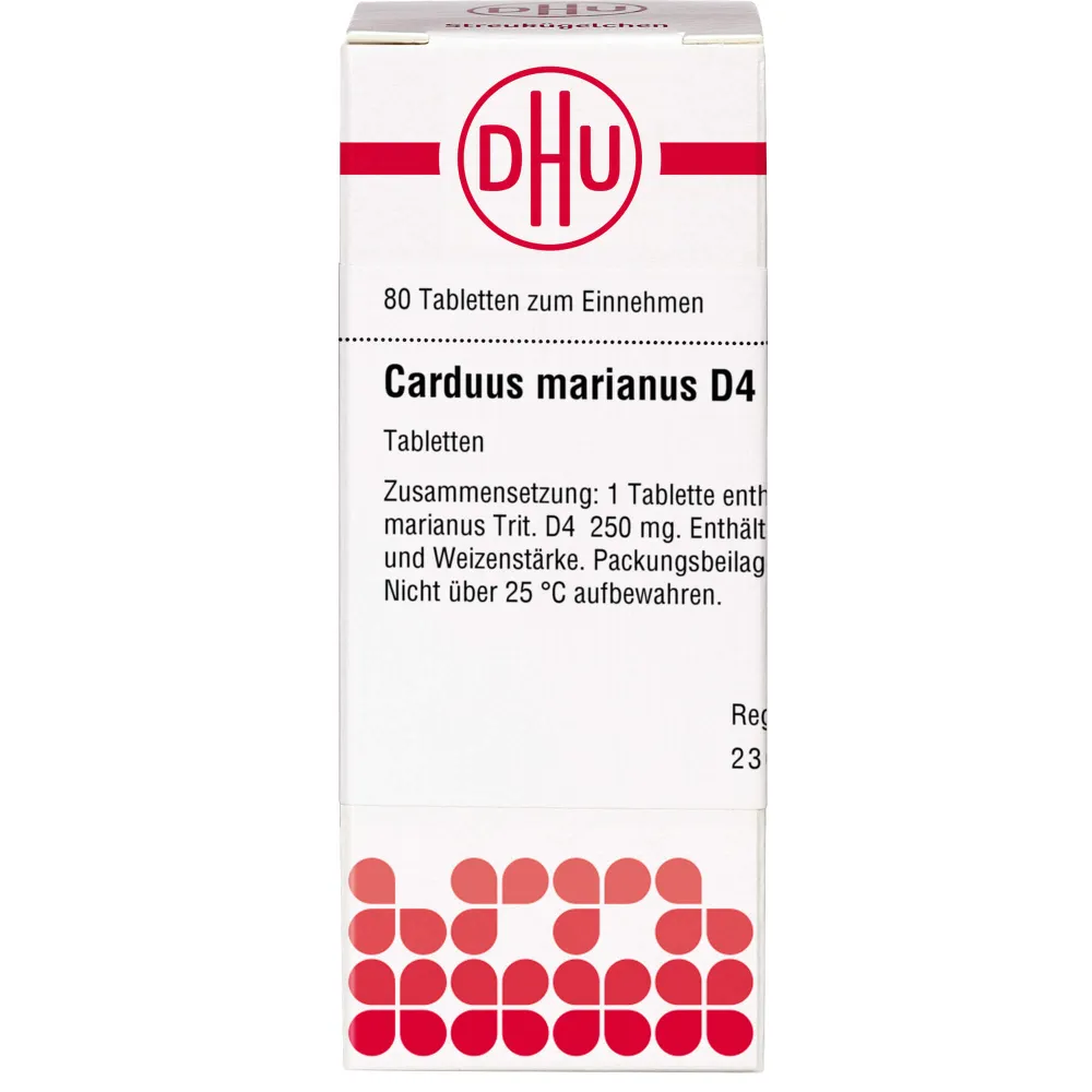 Carduus Marianus D 4 Tabletten 80 St