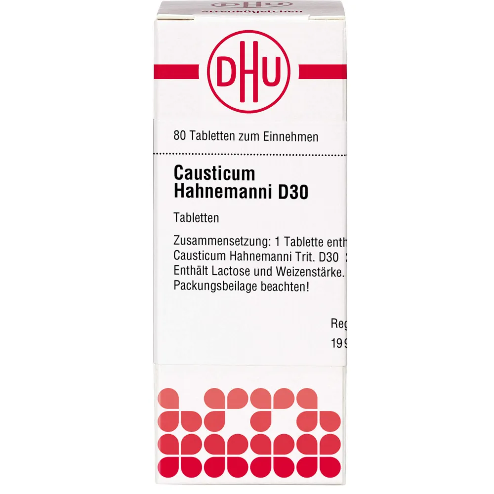 Causticum Hahnemanni D 30 Tabletten 80 St
