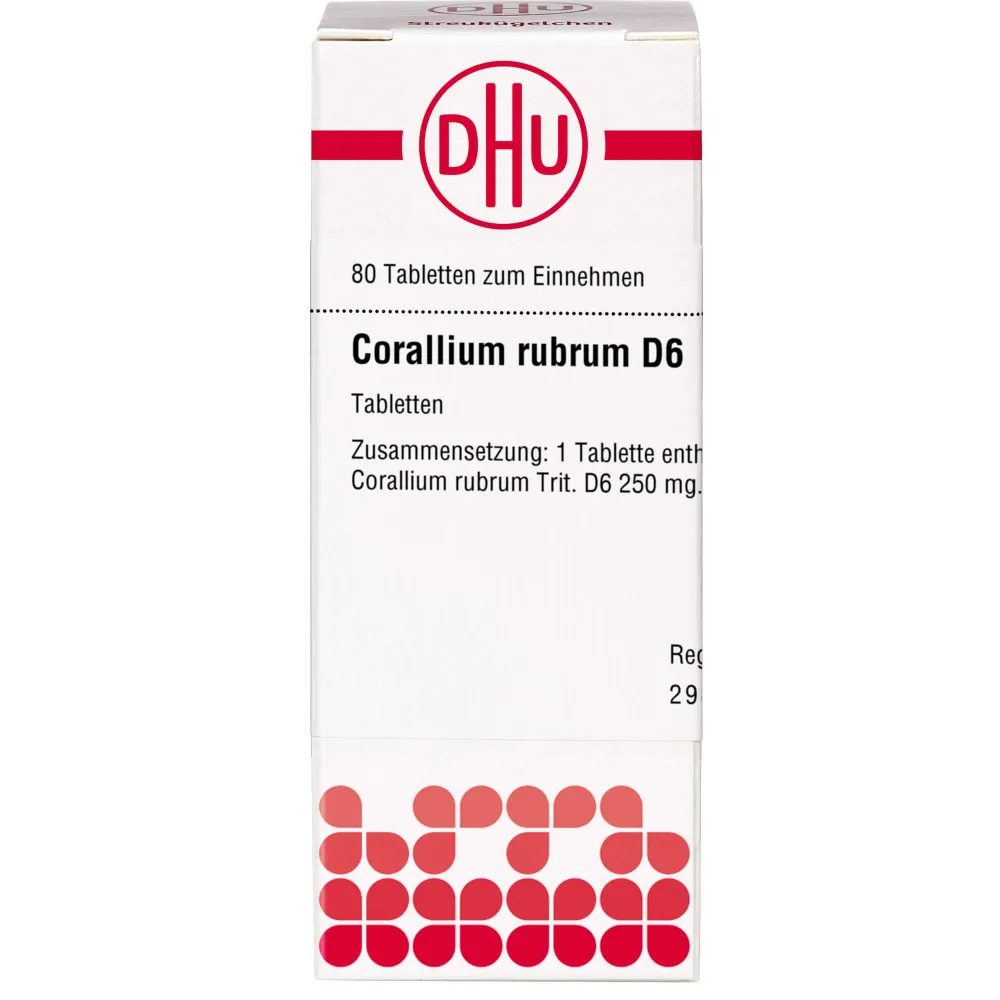 Corallium Rubrum D 6 Tabletten 80 St