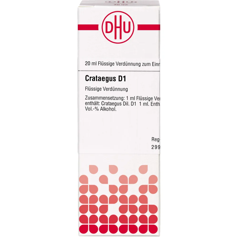 Crataegus D 1 Dilution 20 ml
