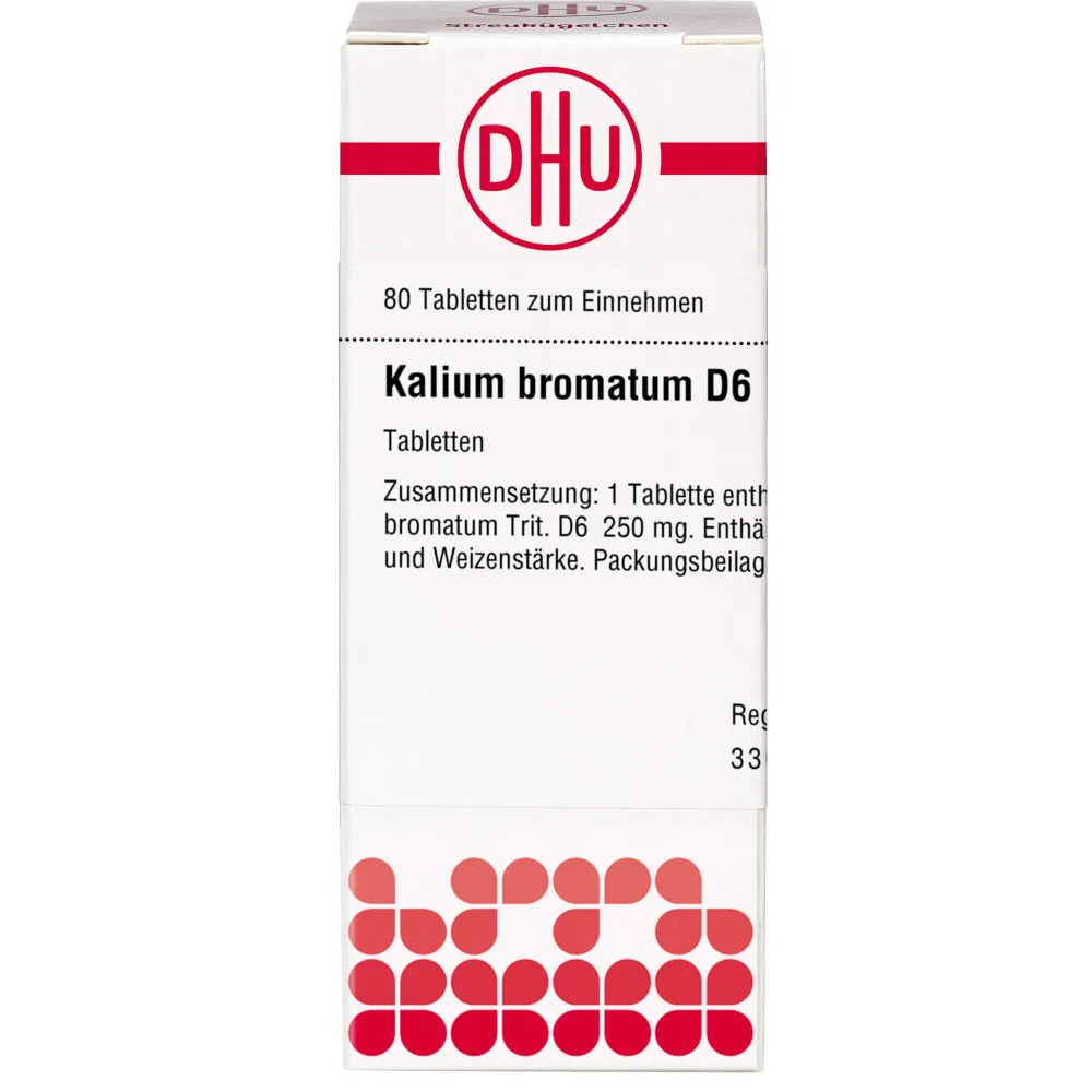 Kalium Bromatum D 6 Tabletten 80 St