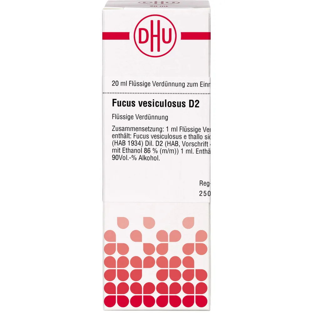 Fucus Vesiculosus D 2 Dilution 20 ml