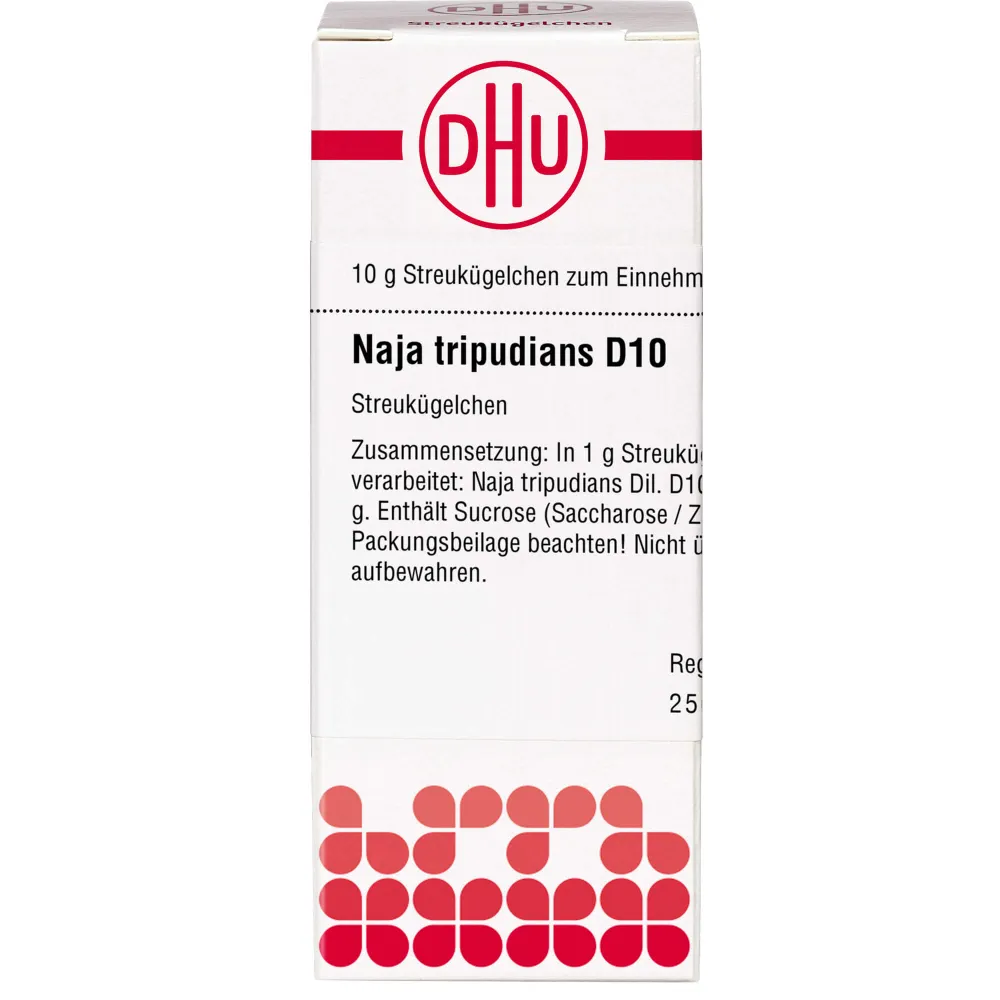 Naja Tripudians D 10 Globuli 10 g