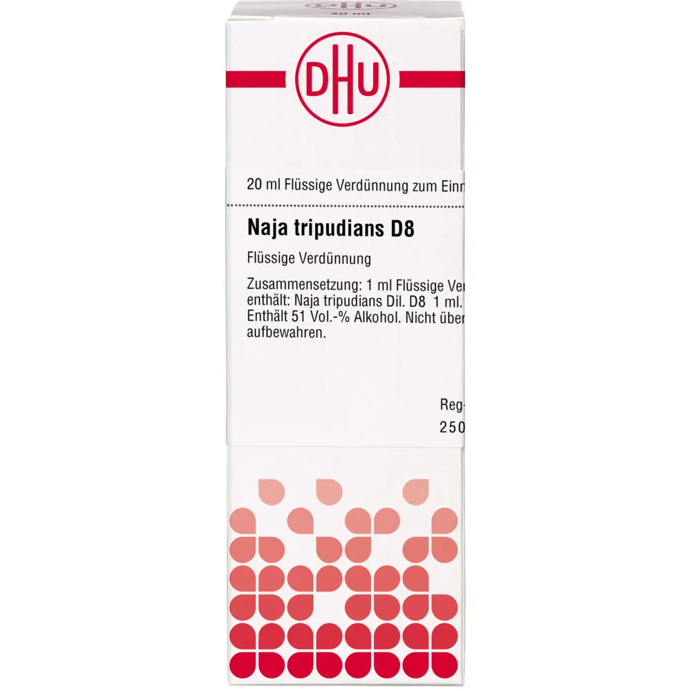 Naja Tripudians D 8 Dilution 20 ml