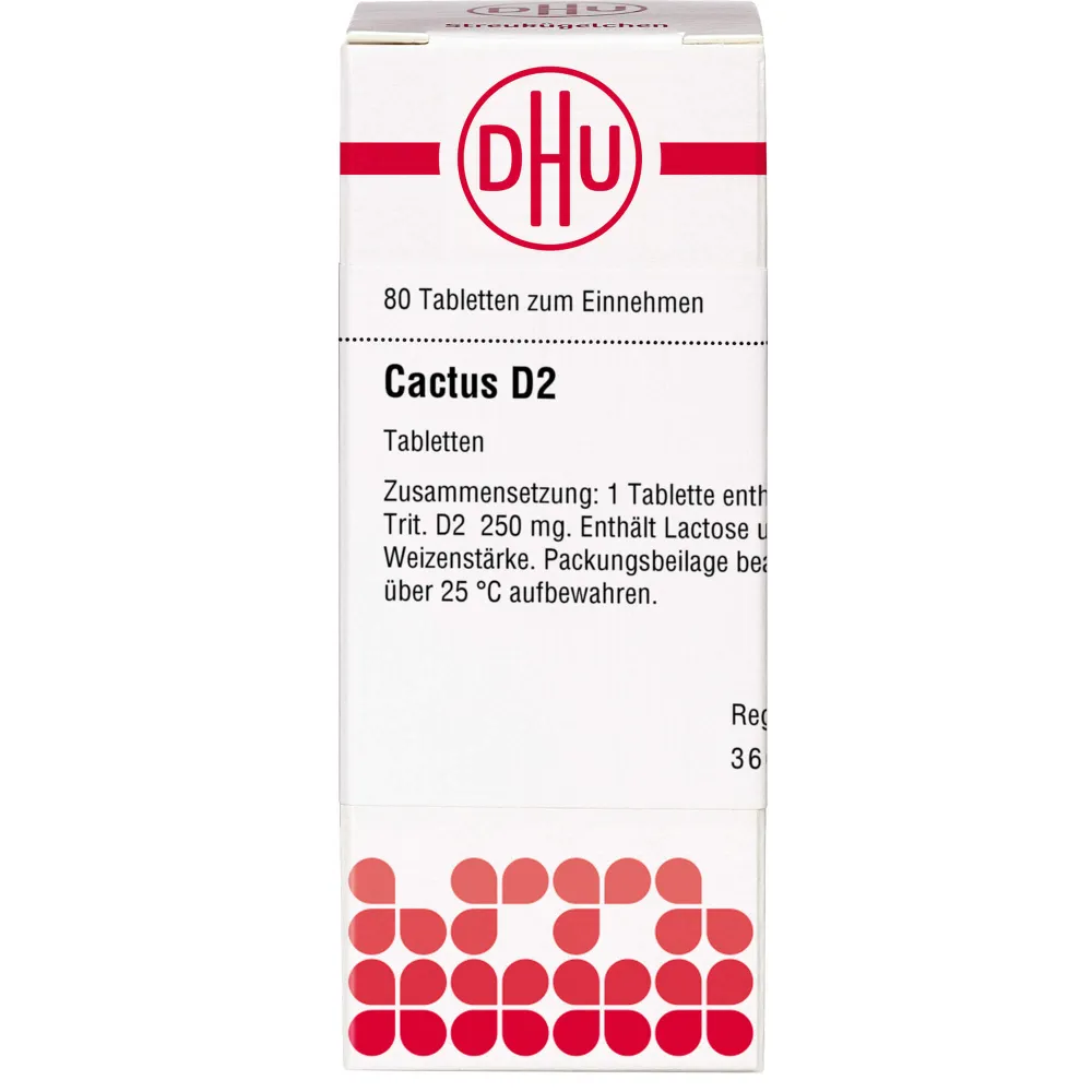 Cactus D 2 Tabletten 80 St