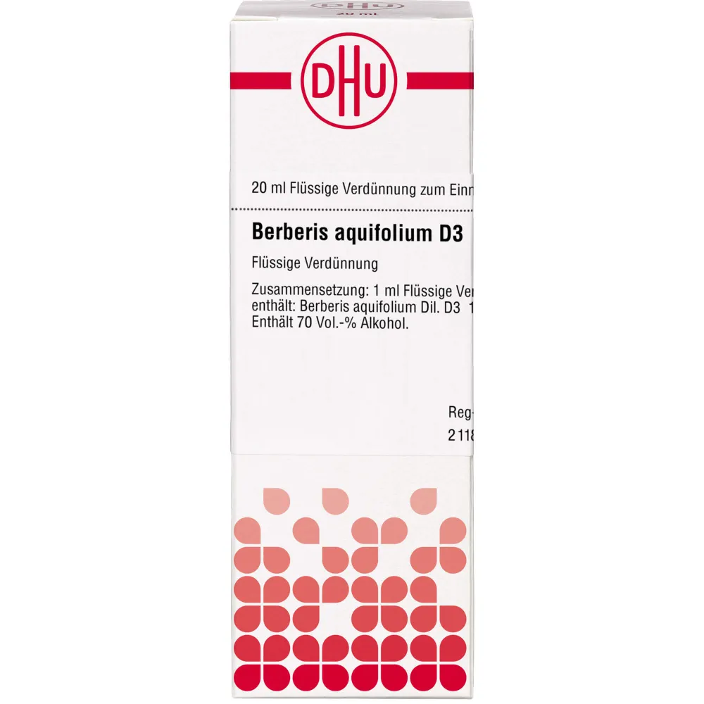 Berberis Aquifolium D 3 Dilution 20 ml