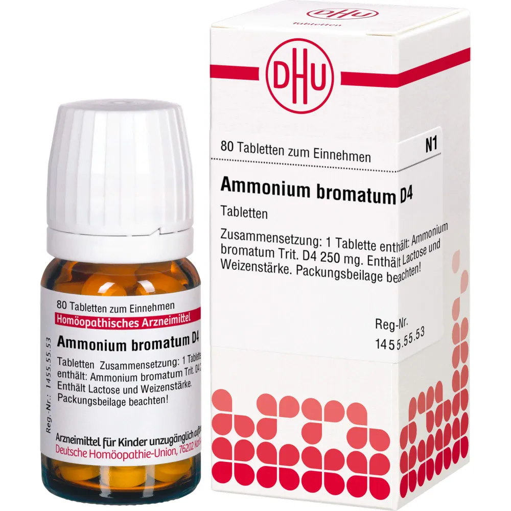 Ammonium Bromatum D 4 Tabletten 80 St