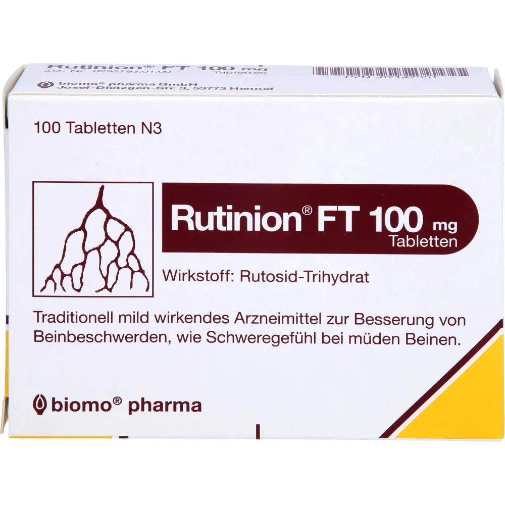 Rutinion Ft 100 mg Tabletten 100 St