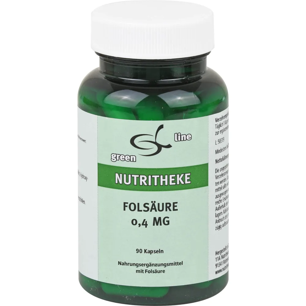 Folsäure 0,4 mg Kapseln 90 St
