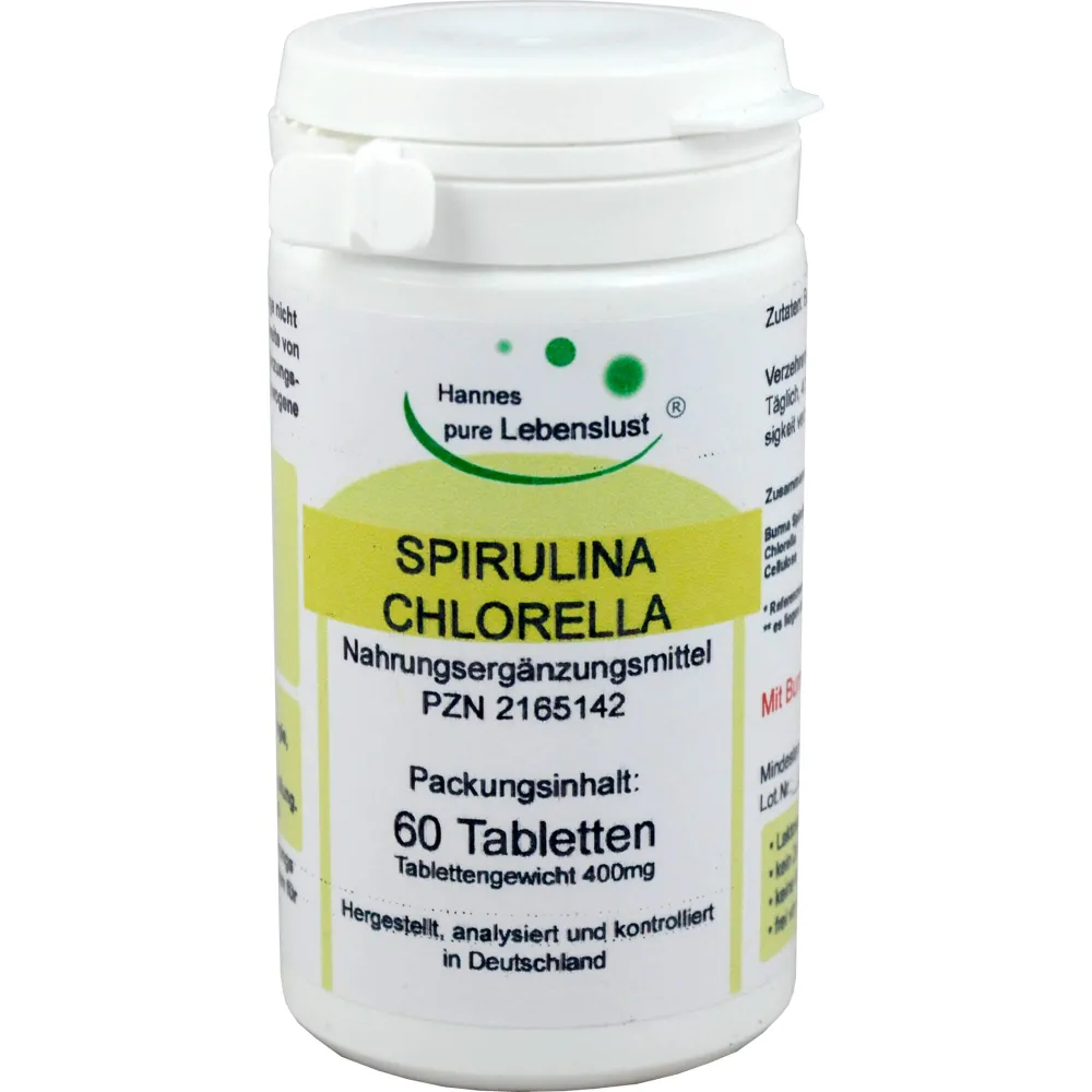 Spirulina+Chlorella Tabletten 60 St