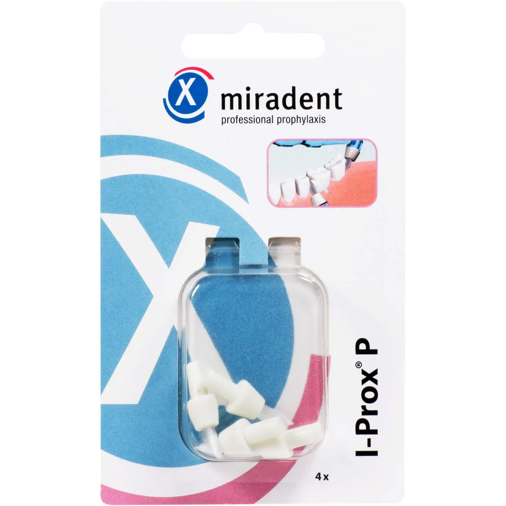 Miradent Ersatz Spitzbürsten I-Prox P weiß soft 4 St
