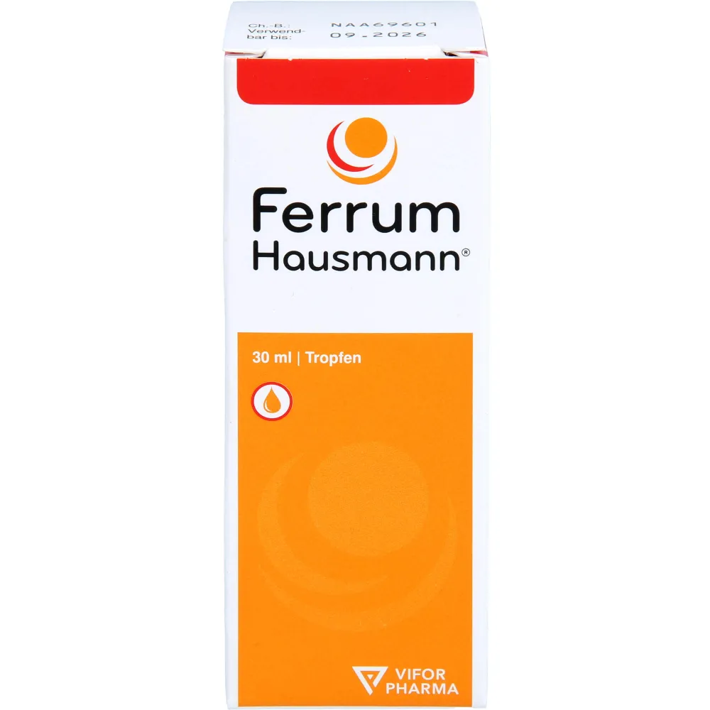 Ferrum Hausmann Tropfen zum Einnehmen 30 ml