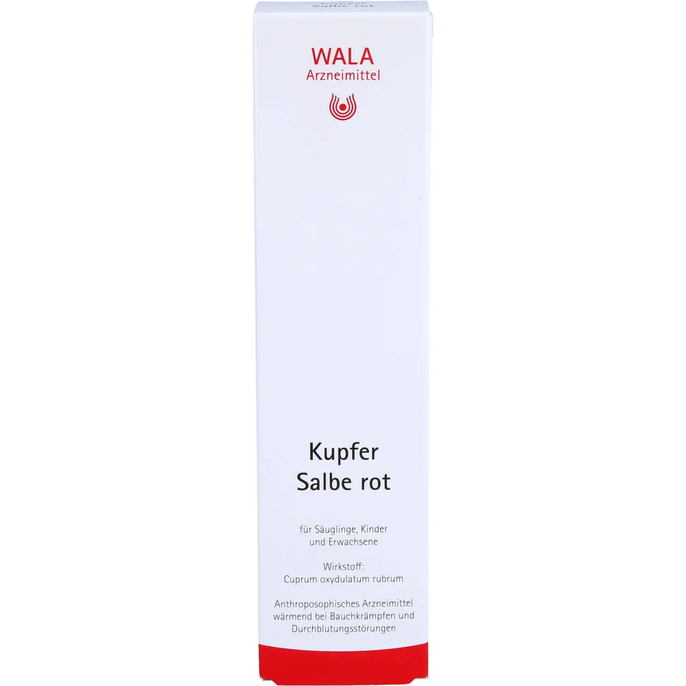 Kupfer Salbe rot 100 g
