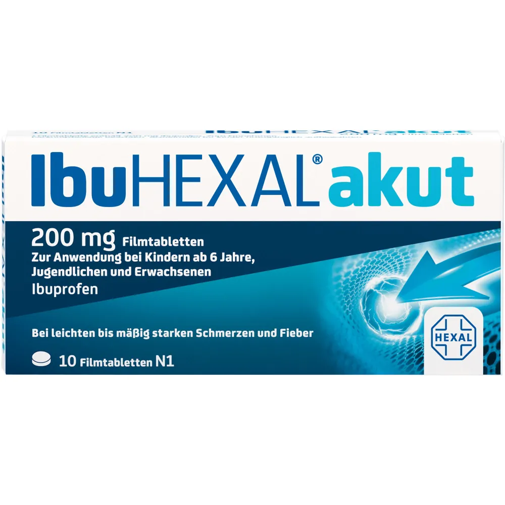 Ibuhexal akut 200 Filmtabletten 10 St
