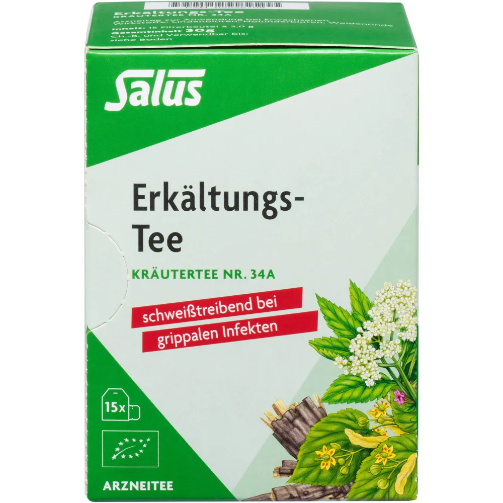 Erkältungstee Kräutertee Nr.34a Salus Filterbeutel 15 St