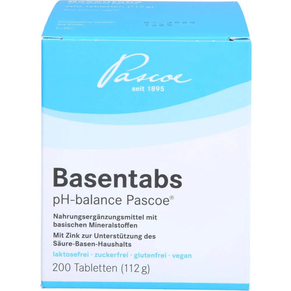 Basentabs pH Balance Pascoe Tabletten 200 St