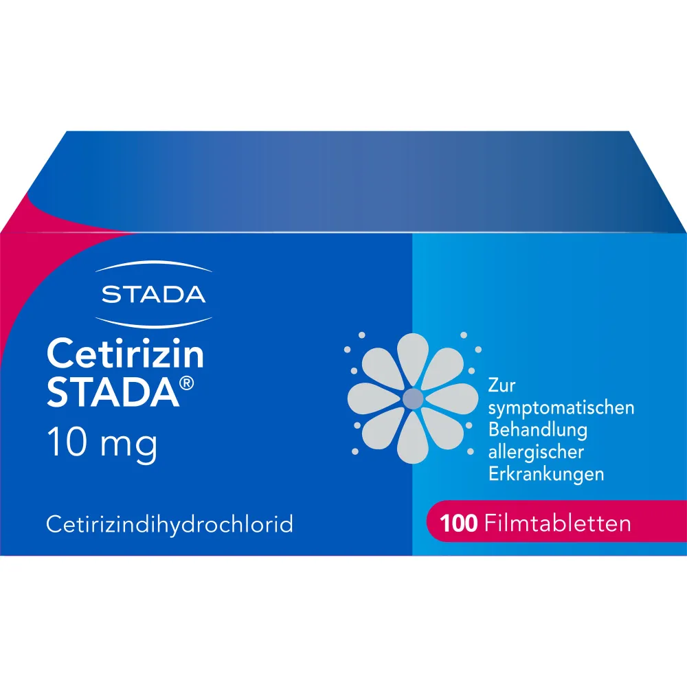 Cetirizin Stada 10 mg Filmtabletten 100 St