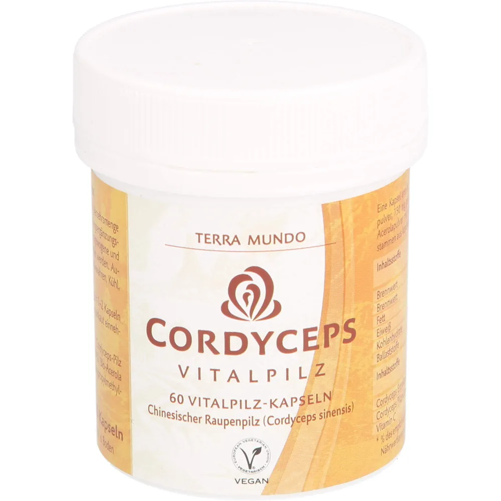 Cordyceps Vitalpilz Terra Mundo Kapseln 60 St