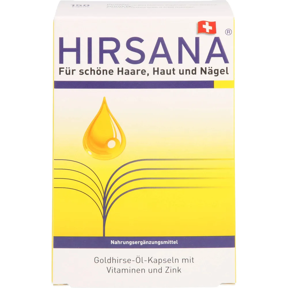 Hirsana Goldhirse Öl Kapseln 150 St
