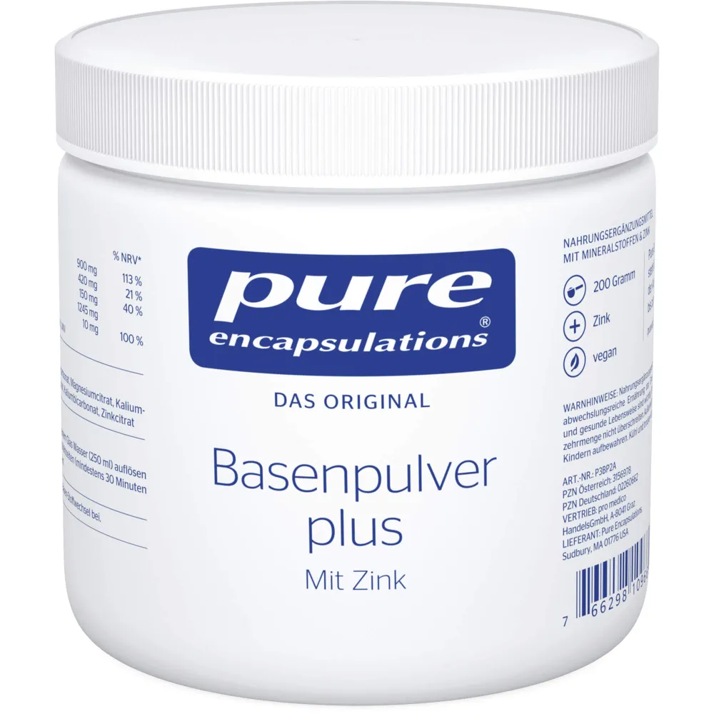 Pure Encapsulations Basenpulver plus Pure 365 Plv. 200 g