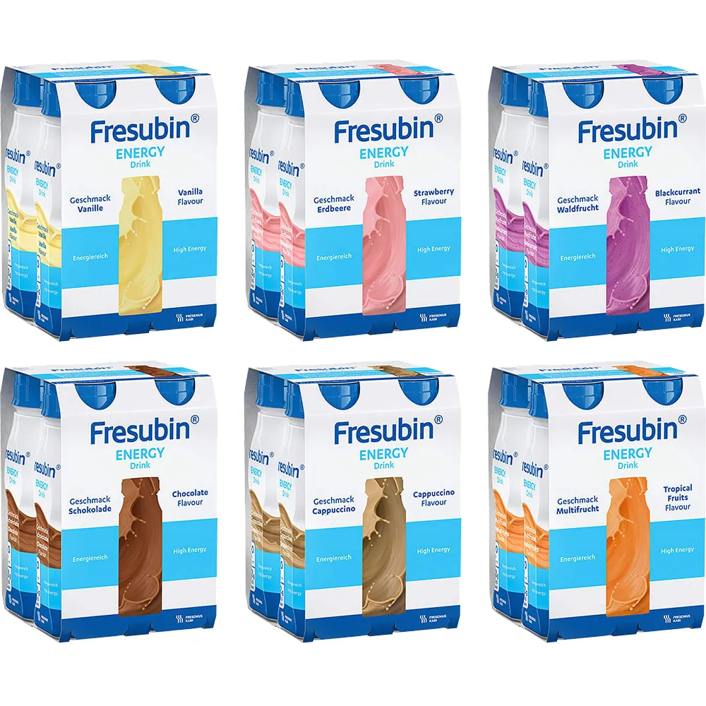 Fresubin Energy Drink Mischkarton Trinkflasche 6400 ml
