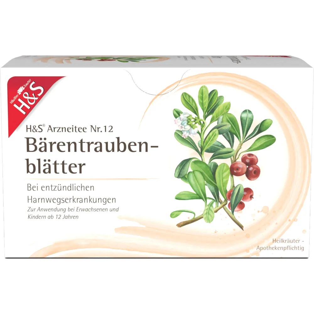 H&S Bärentraubentee Filterbeutel 54 g