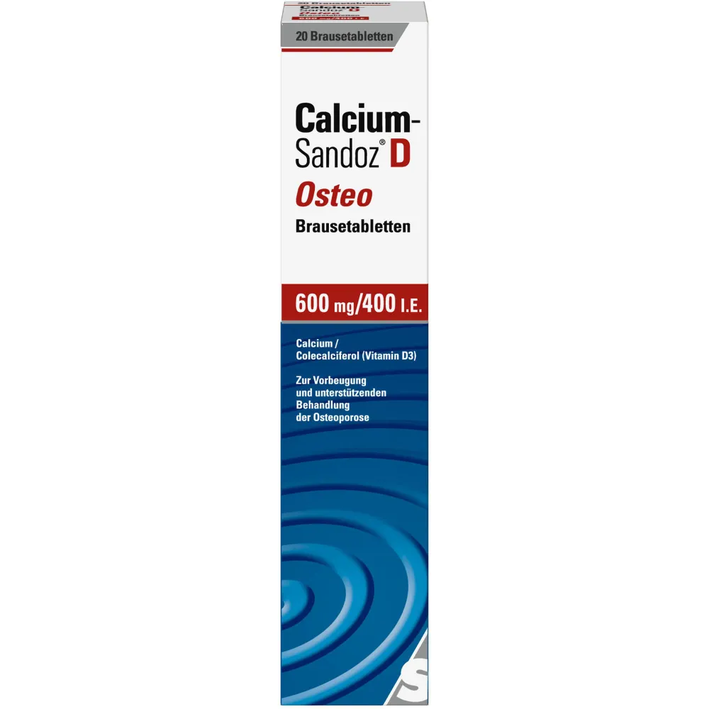 Calcium Sandoz D Osteo Brausetabletten 20 St