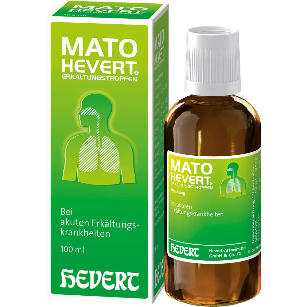 Mato Hevert Erkältungstropfen 100 ml