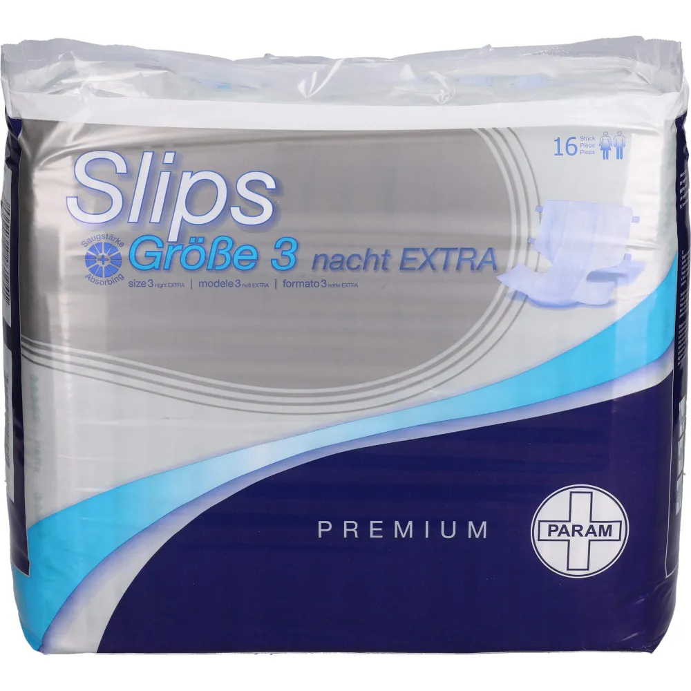 Param Slip Premium Nacht extra Gr.3 16 St