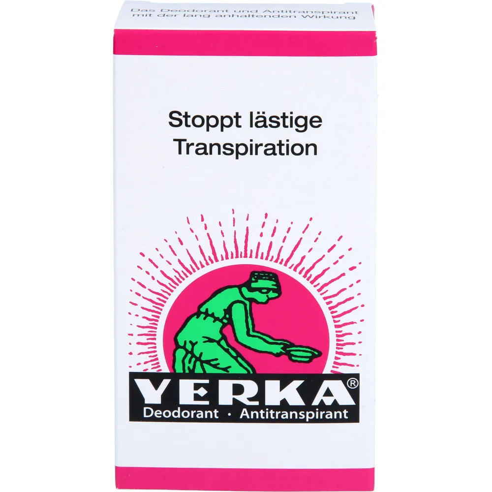 Yerka Deodorant Antitranspirant 50 ml